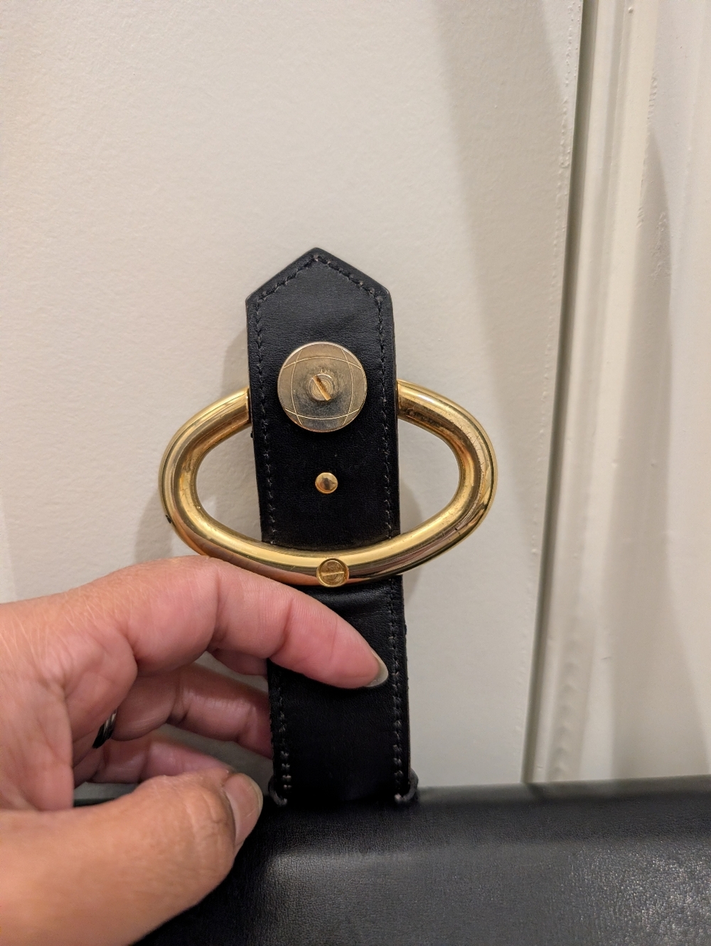 Authentic Christian Dior Black Woven Leather Shoulder/Crossbody Bag - Picture 9 of 16